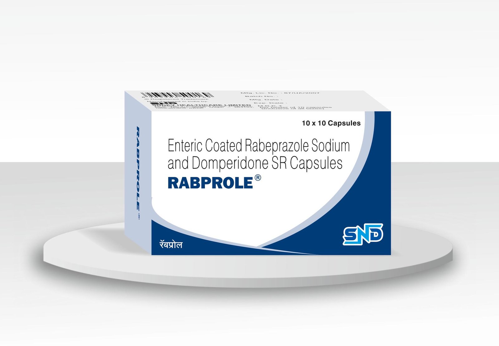 RABPROL Capsules Carton Packshot